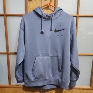 Nike Dri Fit Womens Dusty Purple Hooded Sweatshirt